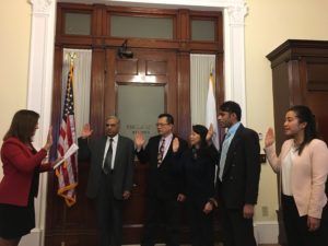 Asian American Commission 2017 Swearing-In Ceremony